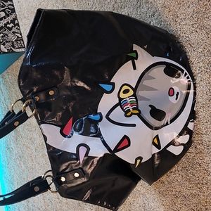 Tokidoki Carina kitty big Beach tote